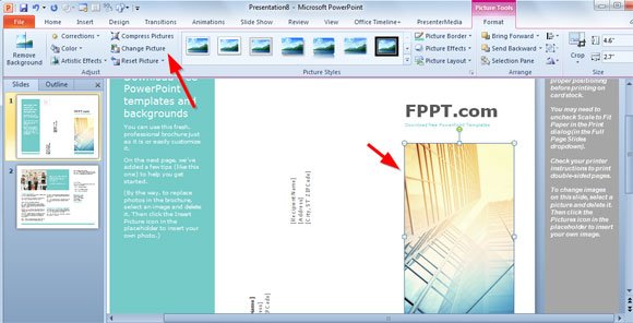 trifold brochure template powerpoint for mac 2011